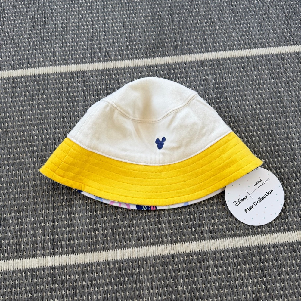 Little Sleepies Disney Mickey’s Clubhouse Reversible Bucket Hat, 2T-5